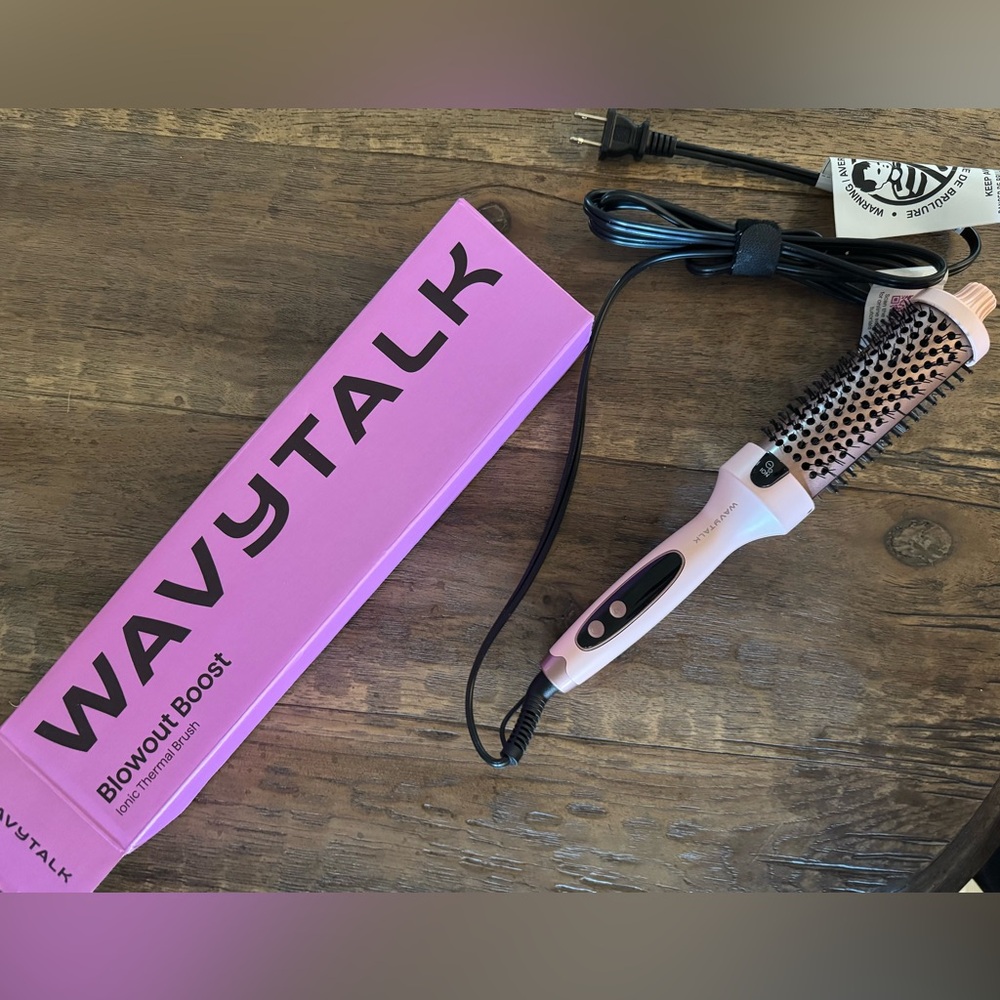 Wavytalk Pink Hair Blowout Brush
